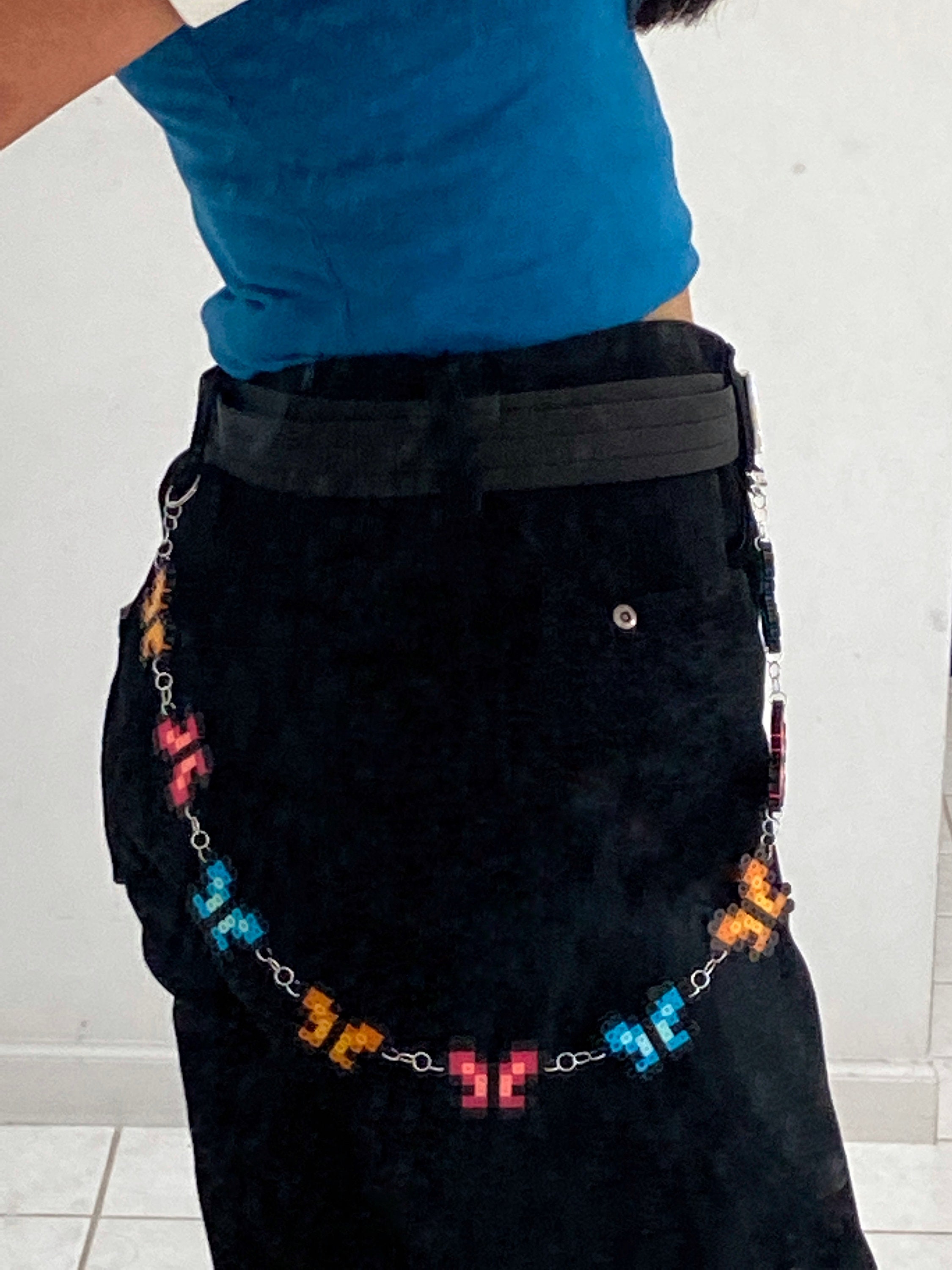 Butterfly Y2K Belt butterfly chain y2k chain belt chain Etsy