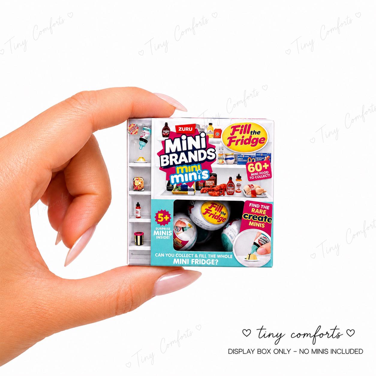 Mini Brands Fill the Fridge Mini Display | Mini Brands Organizer