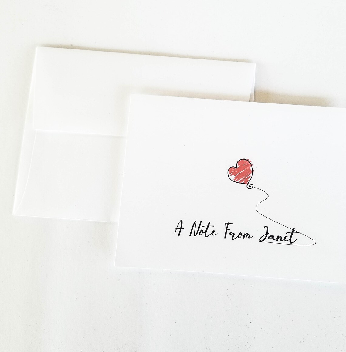 Personalized Blank Note Cards Original Design 8 Cards with Etsy