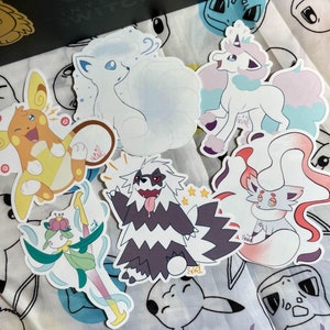 Varianti regionali! - Adesivi Pokemon