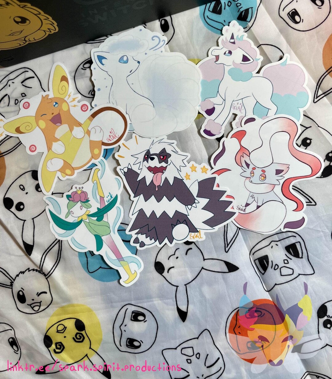 Regional Variants Pokemon Stickers - Etsy