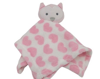 pink fox security blanket