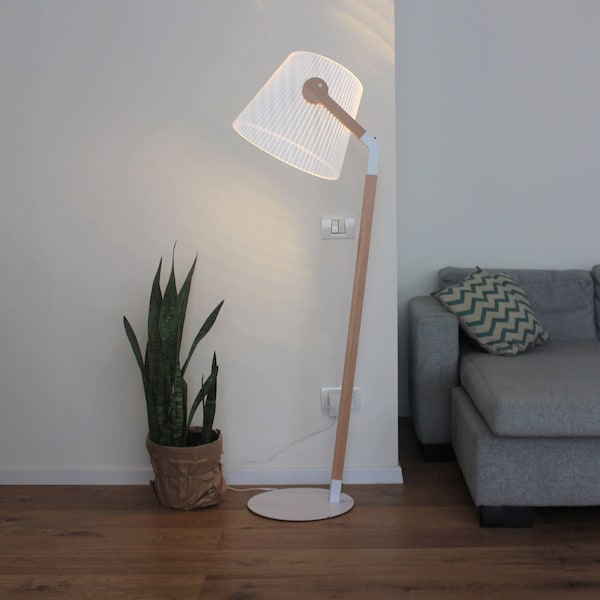 Stehlampe, Zeitgenössische Stehlampe, Moderne Stehlampe, Dekorative Beleuchtung, Leselampe, Wohnzimmer Dekor, Einzigartiges Schlafzimmer Dekor