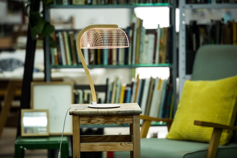 Banker's Table Lamp, Designer Desk Lamp, Reading Lamp, Home Office, Home Decor Lamps, Elegant Office Decor, Side Table Lamp, Unique Lamp