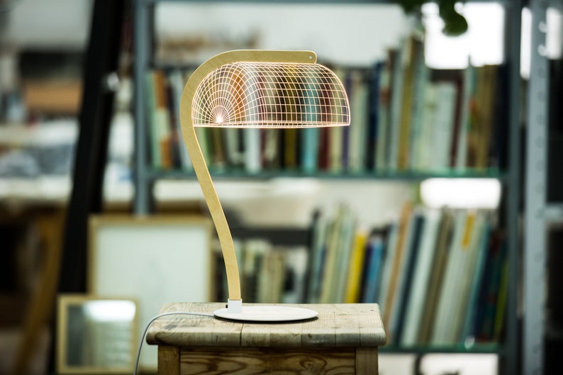 Banker's Table Lamp, Designer Desk Lamp, Reading Lamp, Home Office, Home Decor Lamps, Elegant Office Decor, Side Table Lamp, Unique Lamp
