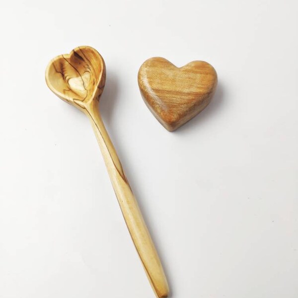 Heart Shaped Spoons Etsy