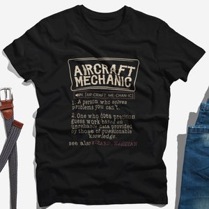 Aircraft Mechanic T Shirt, Aviation Mechanic Shirt, Aircraft Tech Shirt, Aircraft Mechanic Gift, Aviation Tech Support T Shirt Unisex