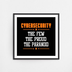 Cyber Security Gift, Cybersecurity Art Poster, Cyber Security Expert, Ethical Hacker Art Print, Nerdy Home Decor, Network Security, Hacker