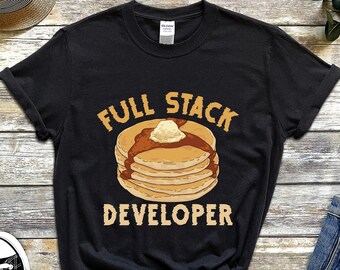Full Stack Developer Shirt, Software Developer Gift, Computer Coder T-Shirt, Gift For Coder, Java Coder Gift, Computer Programmer T-Shirts