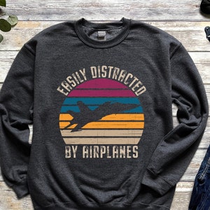 Airplane Sweatshirt, New Pilot Gift, Airplane & Aviation Hoodie ...