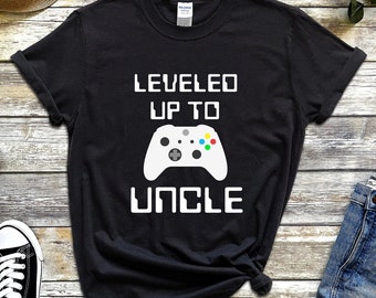 Onkel Shirt, Gamer Onkel Tshirt, Onkel Gamer Geschenk, Onkel Level freigeschaltet Shirt, Onkel Gamer Tshirt, Gamer Onkel Geschenkideen
