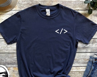 Camisa de codificación divertida, regalo de graduación de informática, regalos de codificación, camiseta de programador, regalo de programación, camisa de TI divertida, regalos de programador