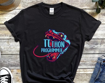 Python Programmer T-Shirt, Software Engineer Gift, Python Programming Shirt, Python Shirt, Computer Engineer Gifts, Coders Shirt, Developer