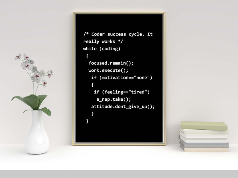 Software Developer Art Print Software Engineer Wall Art - Etsy