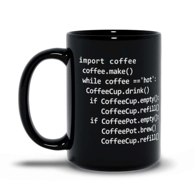 Python Code Mug, Python Programming Mug, Python Coffee Mug, Funny Programmer Mug, Software Developer Mug, Python Code Mug, Coder Coffee Cup image 4