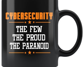 Taza de seguridad cibernética, taza de seguridad de red, taza de café de seguridad cibernética divertida, regalo de taza de experto en seguridad cibernética, taza de café de hacker ético