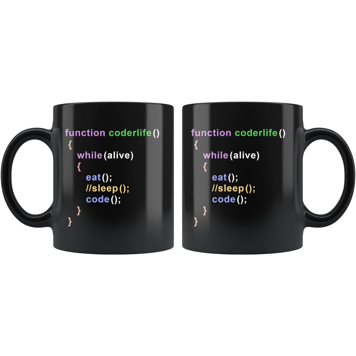 Java Programming Mug Javascript Mug Eat Sleep Code Mug | Etsy