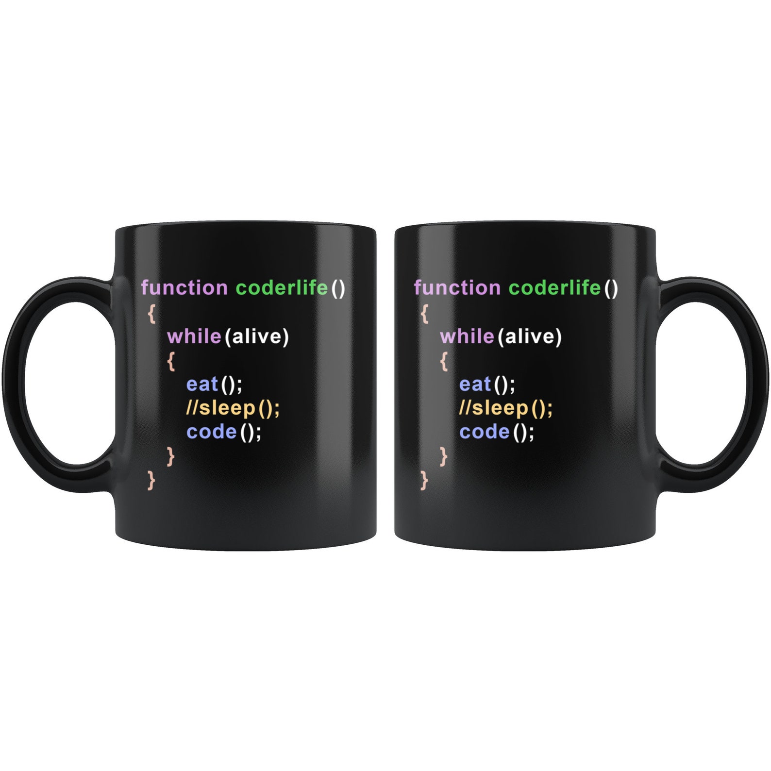 Java Programming Mug Javascript Mug Eat Sleep Code Mug | Etsy
