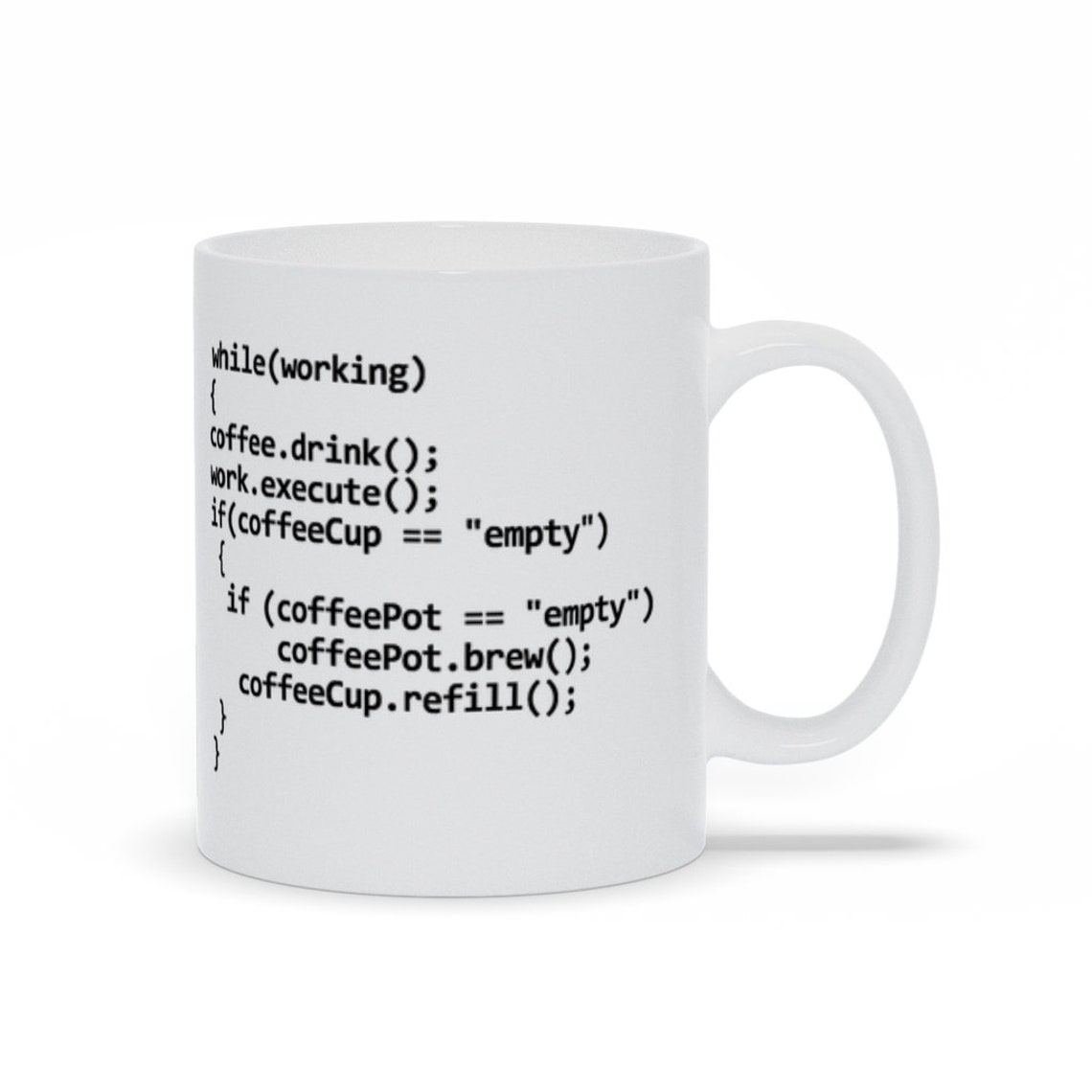 Javascript Mug for Programmer Software Engineer Gift Java - Etsy image.