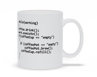 プログラマー向け Javascript マグ、ソフトウェア エンジニア向けギフト、Java コーヒー カップ、プログラマー マグ、Web 開発者マグ、コンピューター サイエンス マグ、コーダー マグ