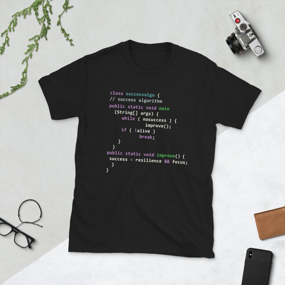 Java Programming Shirt Java Success Algorithm Funny Java - Etsy Canada