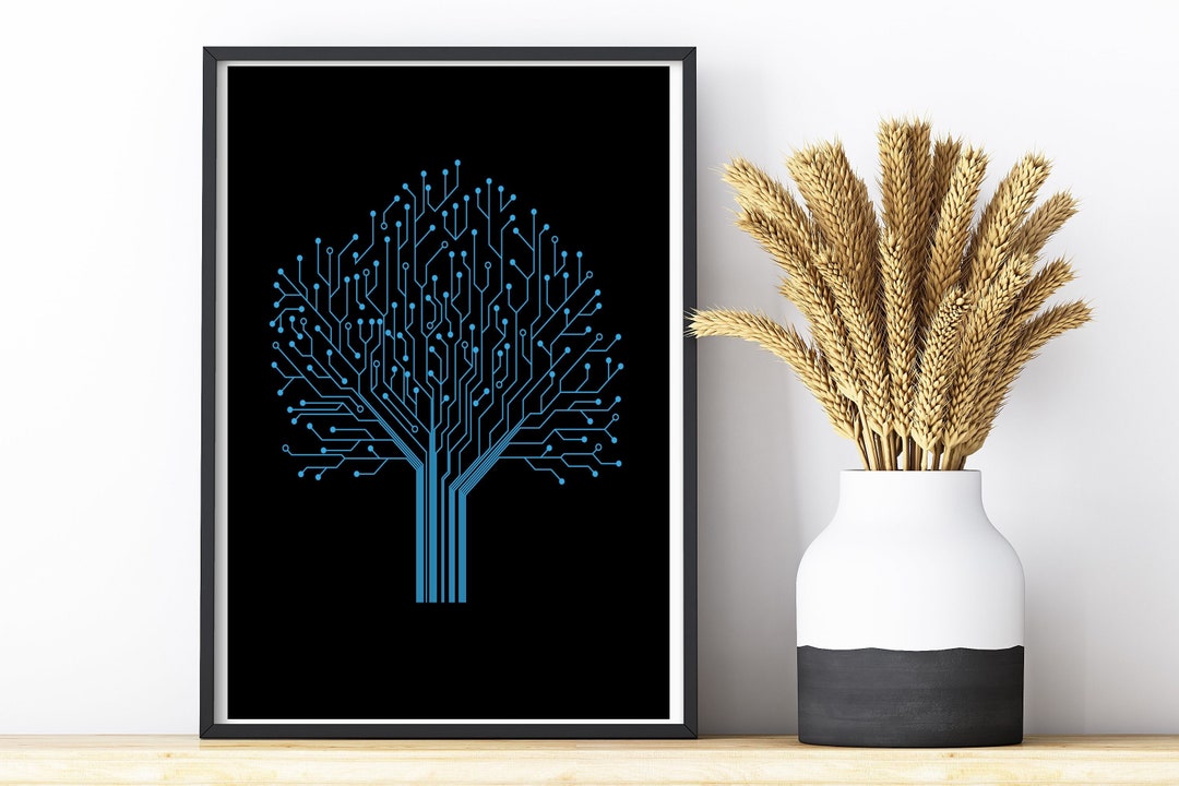 Engineer Wall Art, Science Art, Software Engineer Wall Art, Engineer Gift, Programmer Print Art