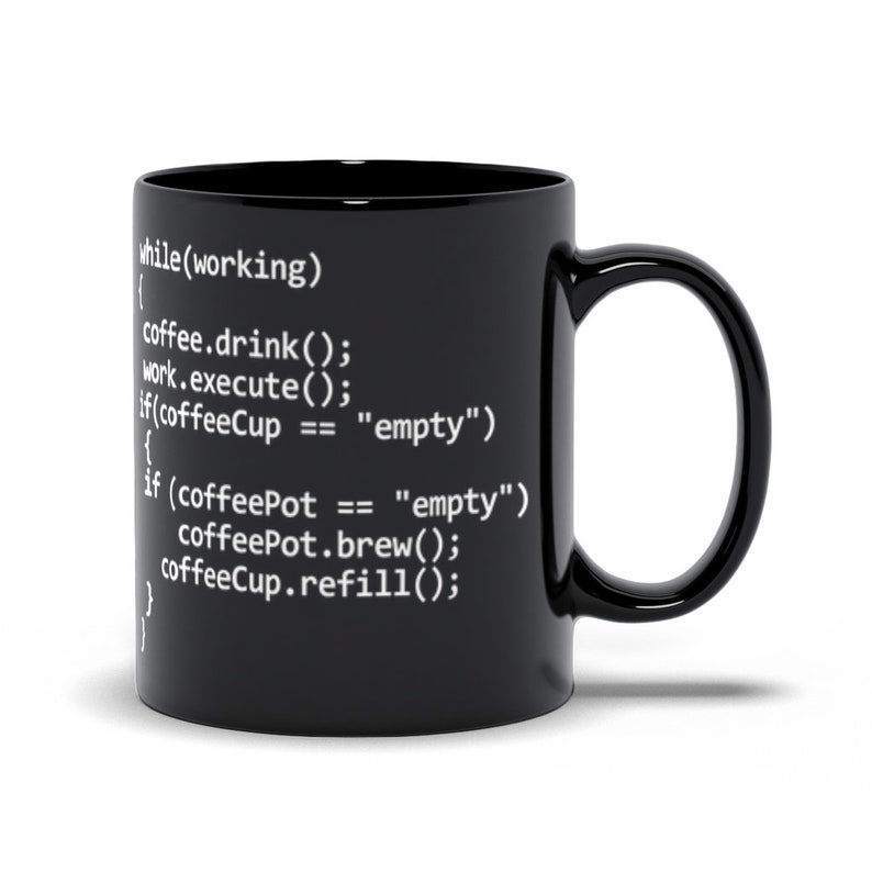 Javascript Programming Mug C Programmer Mug Java Coffee Mug Etsy