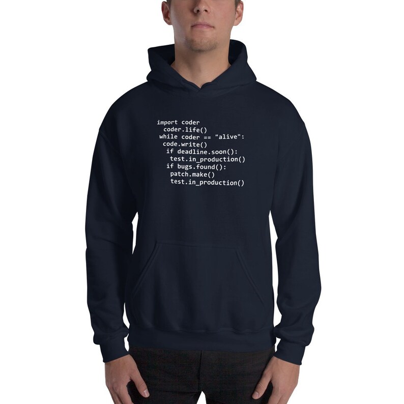 Python Code Geschenk, Python-Programmierung Hoodie, Python Hoodie, Software-Ingenieur Geschenk, Software-Entwickler Geschenk, Programmierer Hoodie, Coder Geschenk Bild 6
