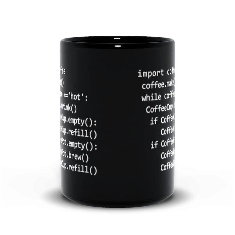 Python Code Mug, Python Programming Mug, Python Coffee Mug, Funny Programmer Mug, Software Developer Mug, Python Code Mug, Coder Coffee Cup image 3
