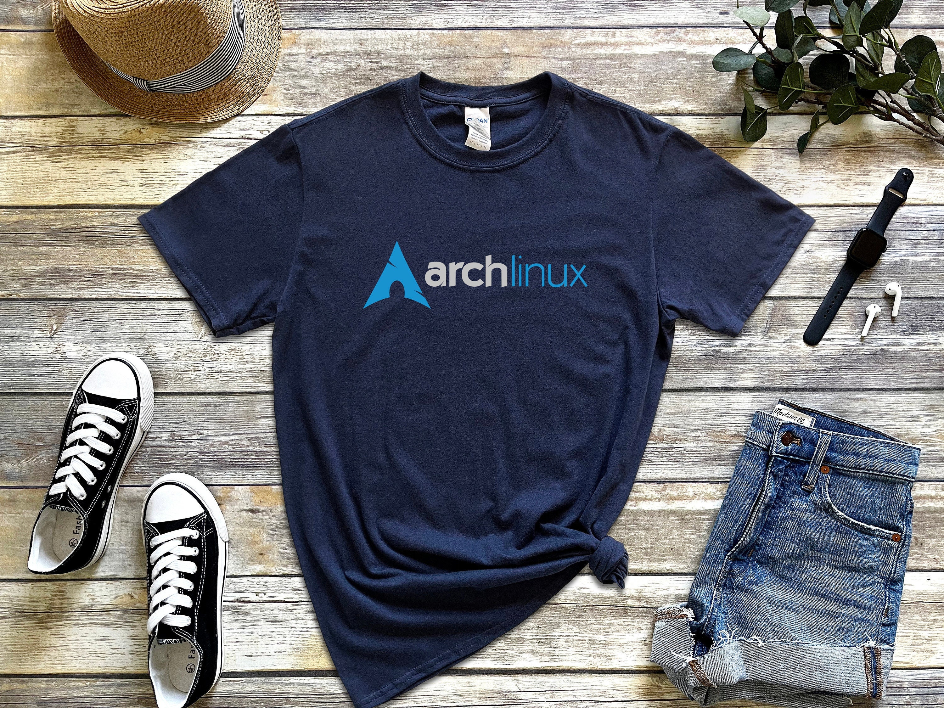 Arch Linux Shirt, Linux, Sysadmin Shirt, Linux Gift, Devops Shirt, Open ...