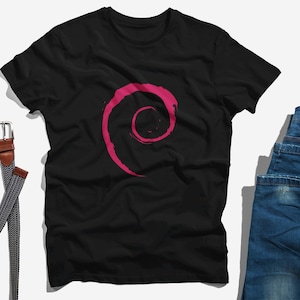 Debian Linux Shirt, Linux, Debian Linux Gift, Programmer Shirt, System Administrator, Debian, Linux T-shirt, Linux Gift, Computer Science