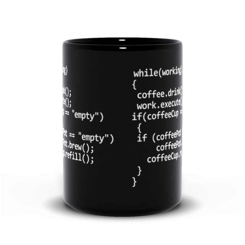 Java Programming Mug Javascript Mug C Programming Coffee | Etsy