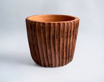 Ceramic flower pot, art ceramics,  original gift.