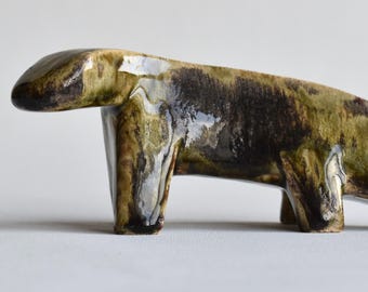 Keramikskulptur Eidechse, Skulptur, Raku, Figurine, Haustiere, Reptilien, Tier, Geburtstagsgeschenk, Kunst, Ton, Keramik, handgefertigt, Natur
