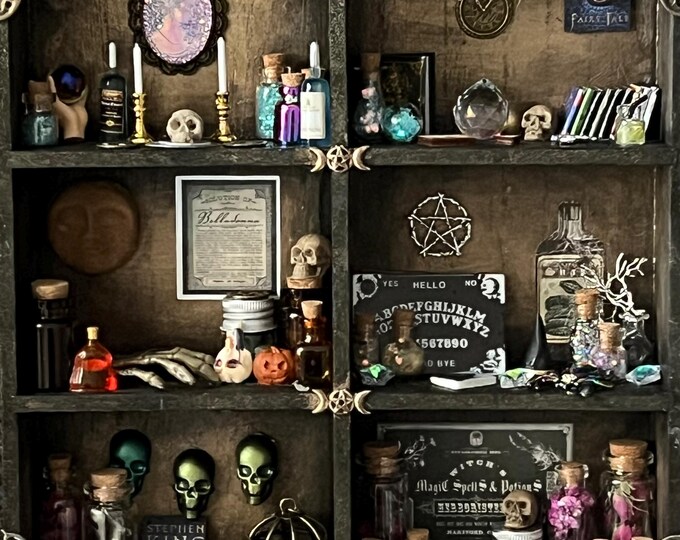 Witch’s Apothecary Decor (100% Handmade) - Etsy