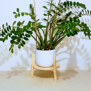 Flower holder, Scandinavian design, Modern Flower stand, jar, cointainer, kwietnik, plywood, sklejka
