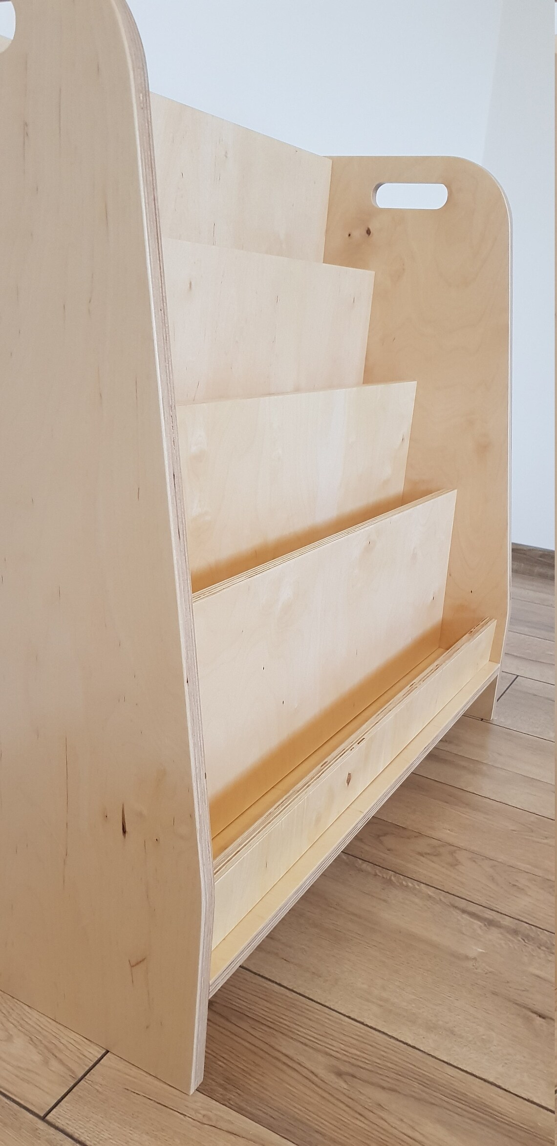 Plywood bookshelf Kids bookshelf shelf for kids modern Etsy