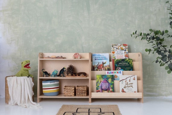 レブロン　絵本棚　木製棚　✨　おもちゃ棚　木製ハンドメイド　モンテッソーリ レブロン様専用 絵本棚 木製棚 ✨ おもちゃ棚 木製ハンドメイド