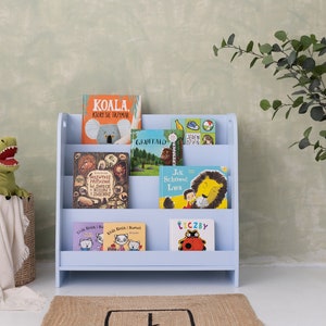 montessori bookshelf, plywood bookshelf, Kids bookshelf, , shelf for kids, modern bookshelf, image 6