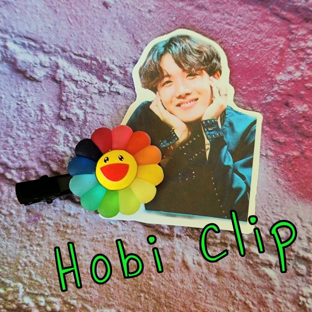 Hobi Hair Charm Hobi Clip Kpop Pin BTS BTS Hair Etsy