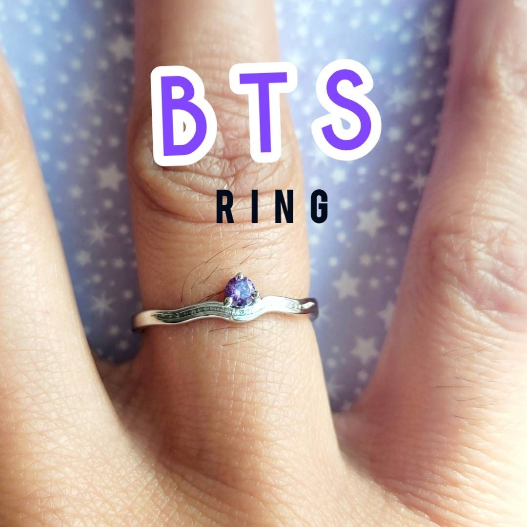 Bts Logo Promise Ring Bts Bts Couple Rings 2025