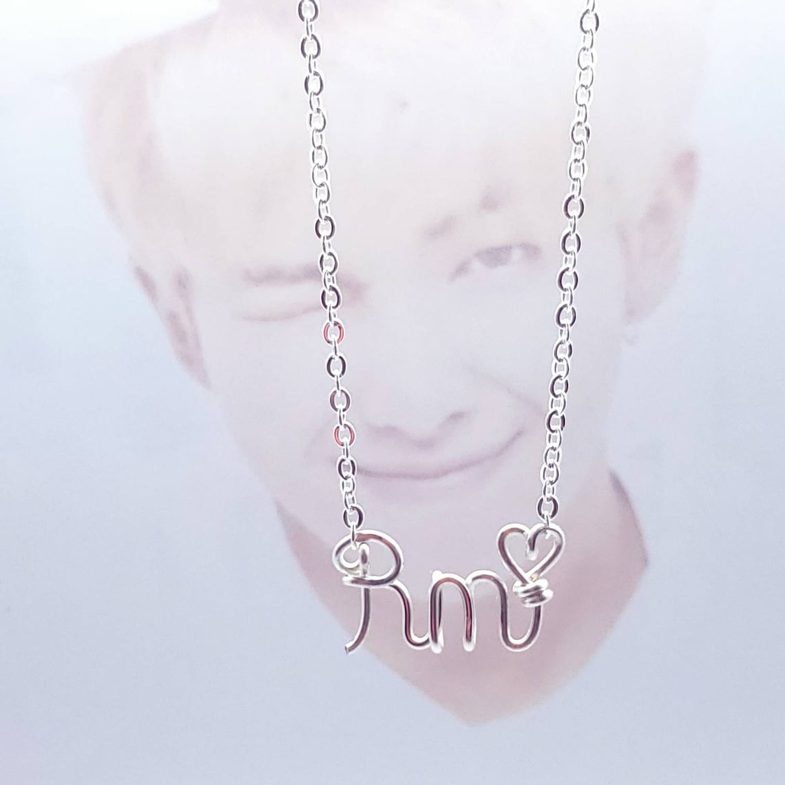 Rm necklace Bangtan necklace Kpop necklace BTS BTS | Etsy