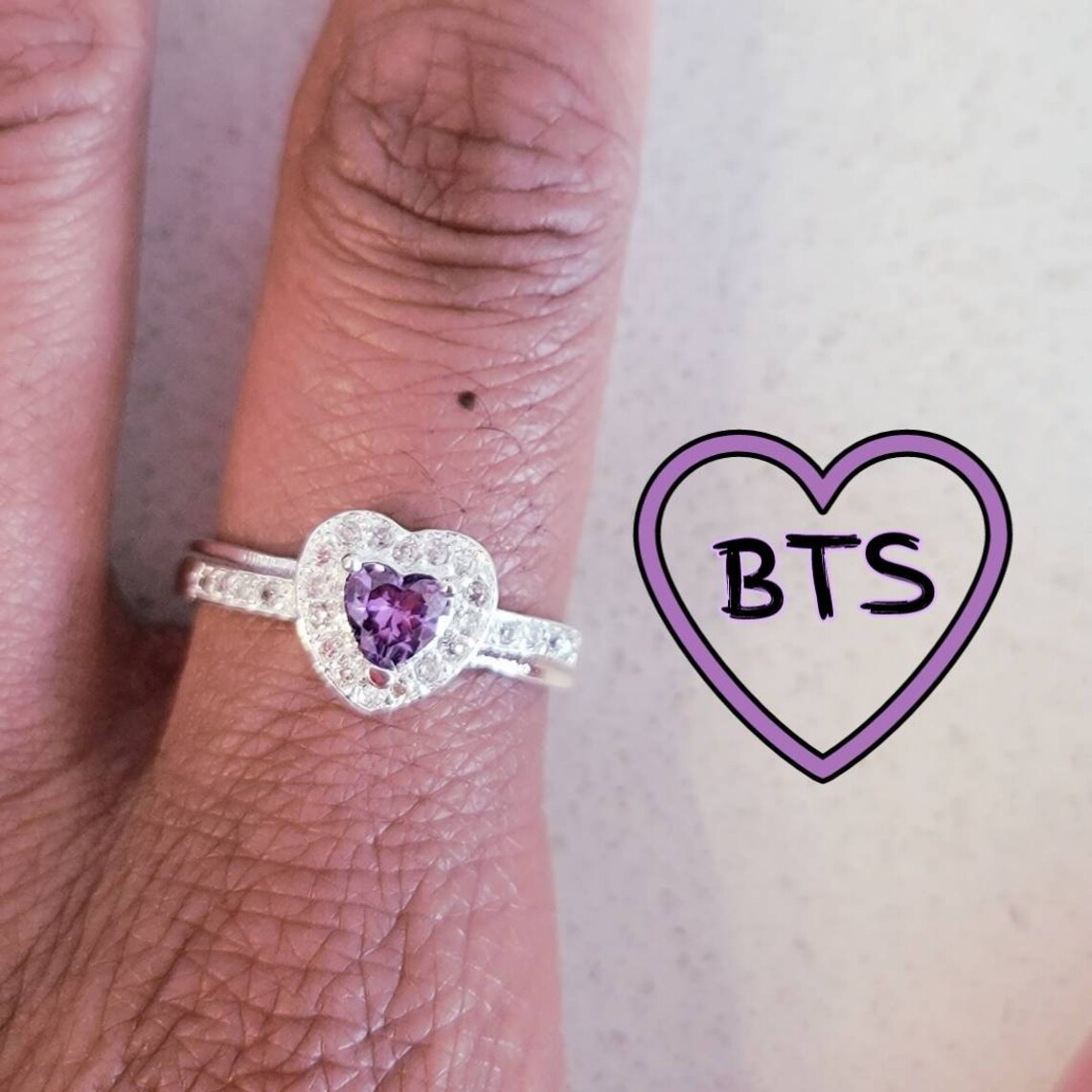 Bts ring army ring bts jewelry bangtan ring bangtan Etsy