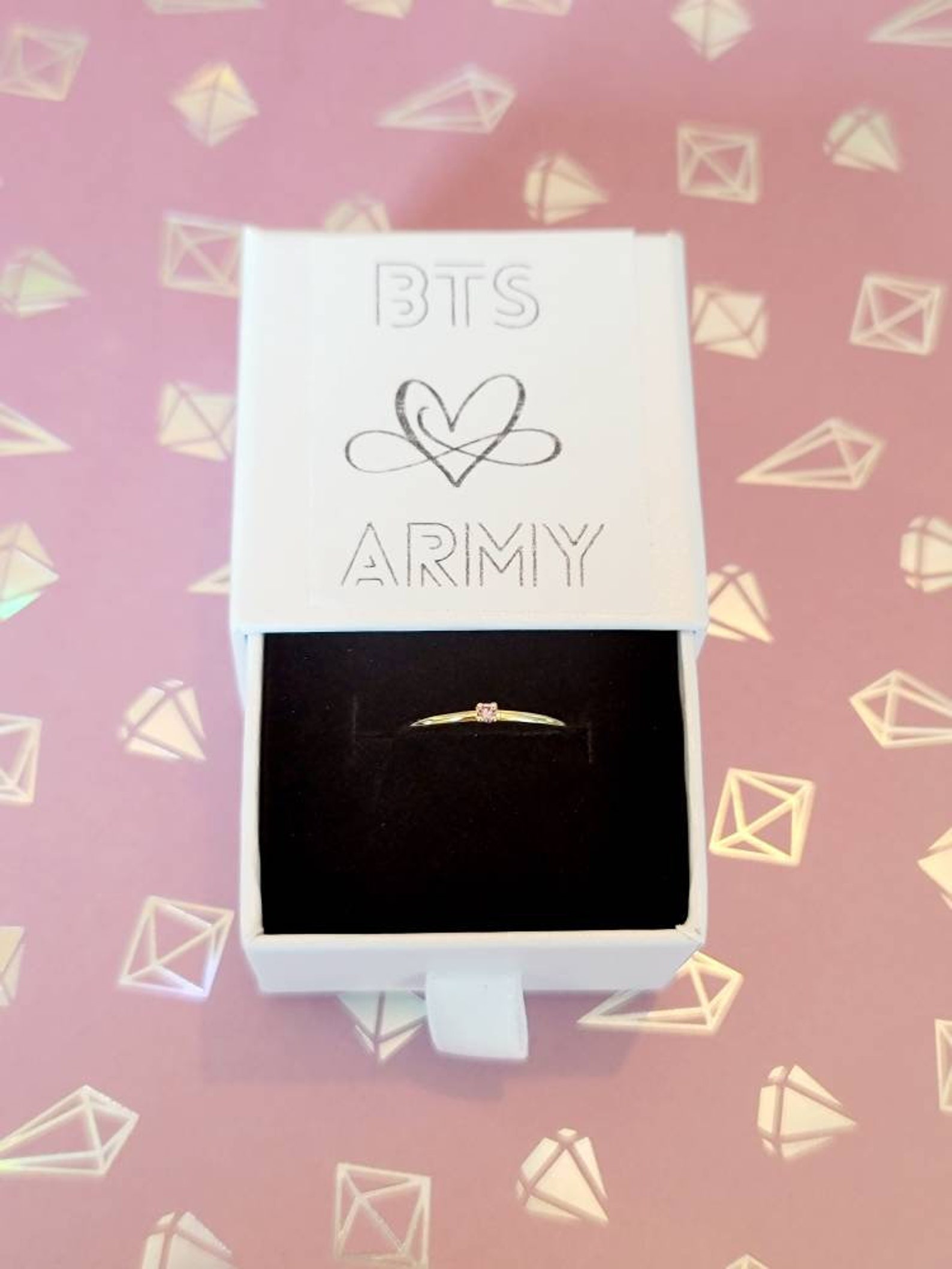 Bts ring army ring bts jewelry bangtan ring bangtan Etsy