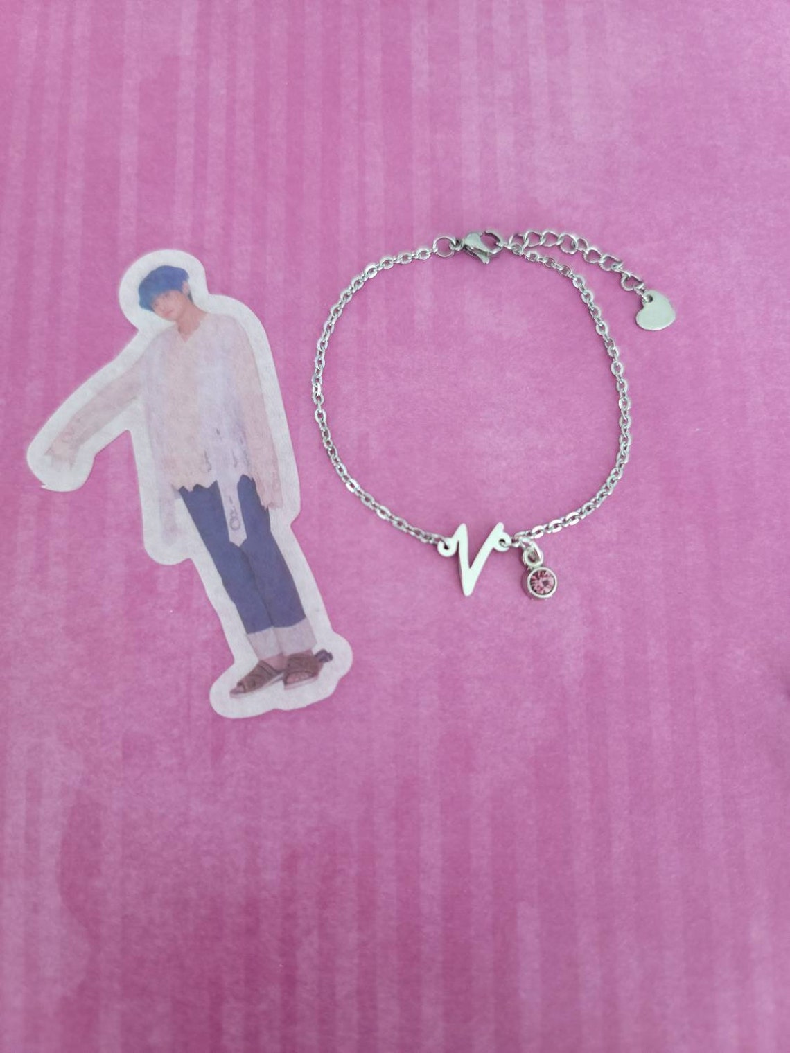 Taehyung bracelet V bracelet Bangtan bracelet Kpop Etsy