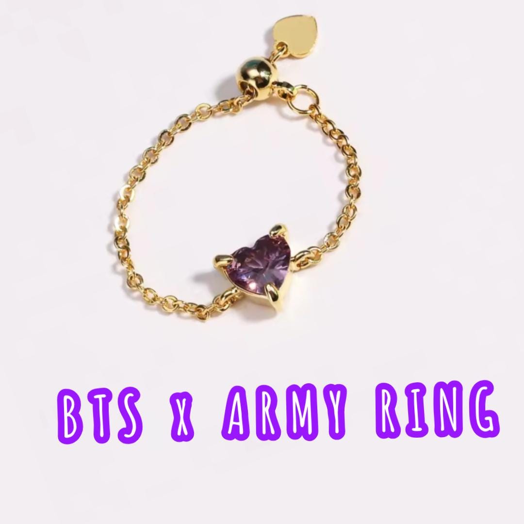 BTS, Bts Ring, Bts Jewelry, Bts Merch, Bts Necklace, Bts Earrings, Bts ...