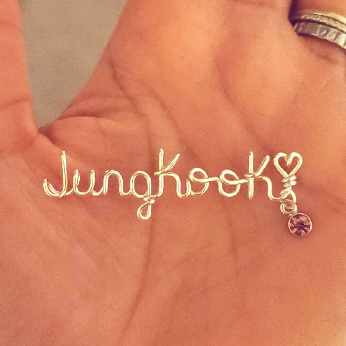 Jungkook necklace Bangtan necklace Kpop necklace BTS BTS Etsy