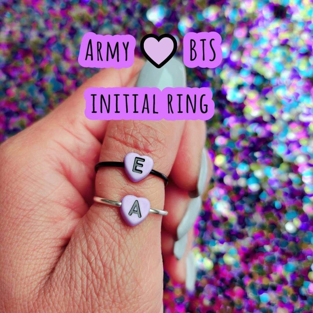 BTS Bts Ring Bts Jewelry Bts Merch Bts Necklace Bts Etsy