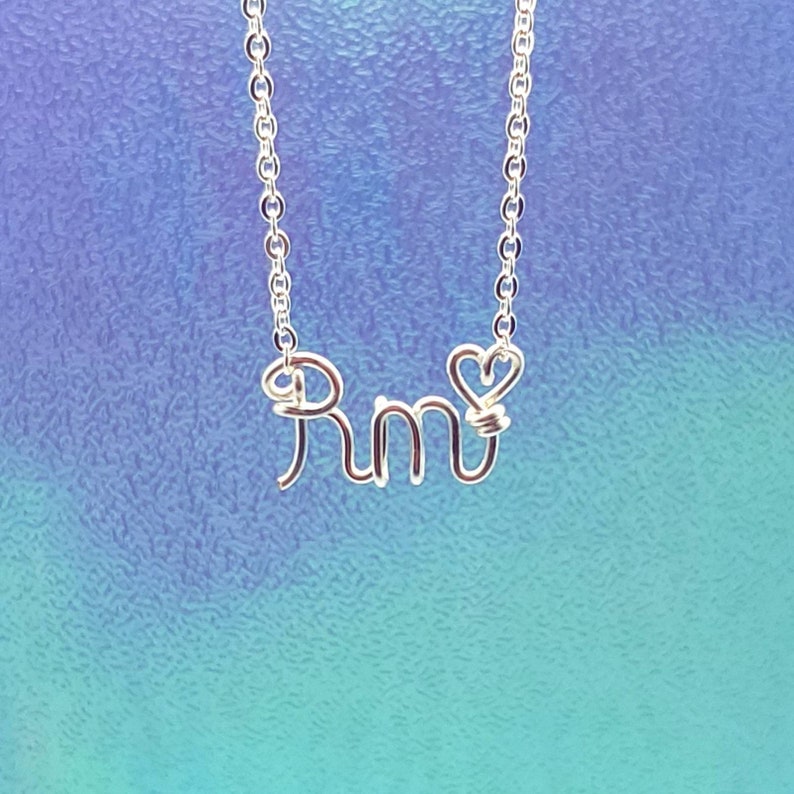 Rm Necklace Bangtan Necklace Kpop Necklace BTS BTS Etsy