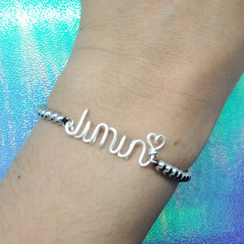 Jimin bracelet Bangtan bracelet Kpop bracelet BTS BTS | Etsy